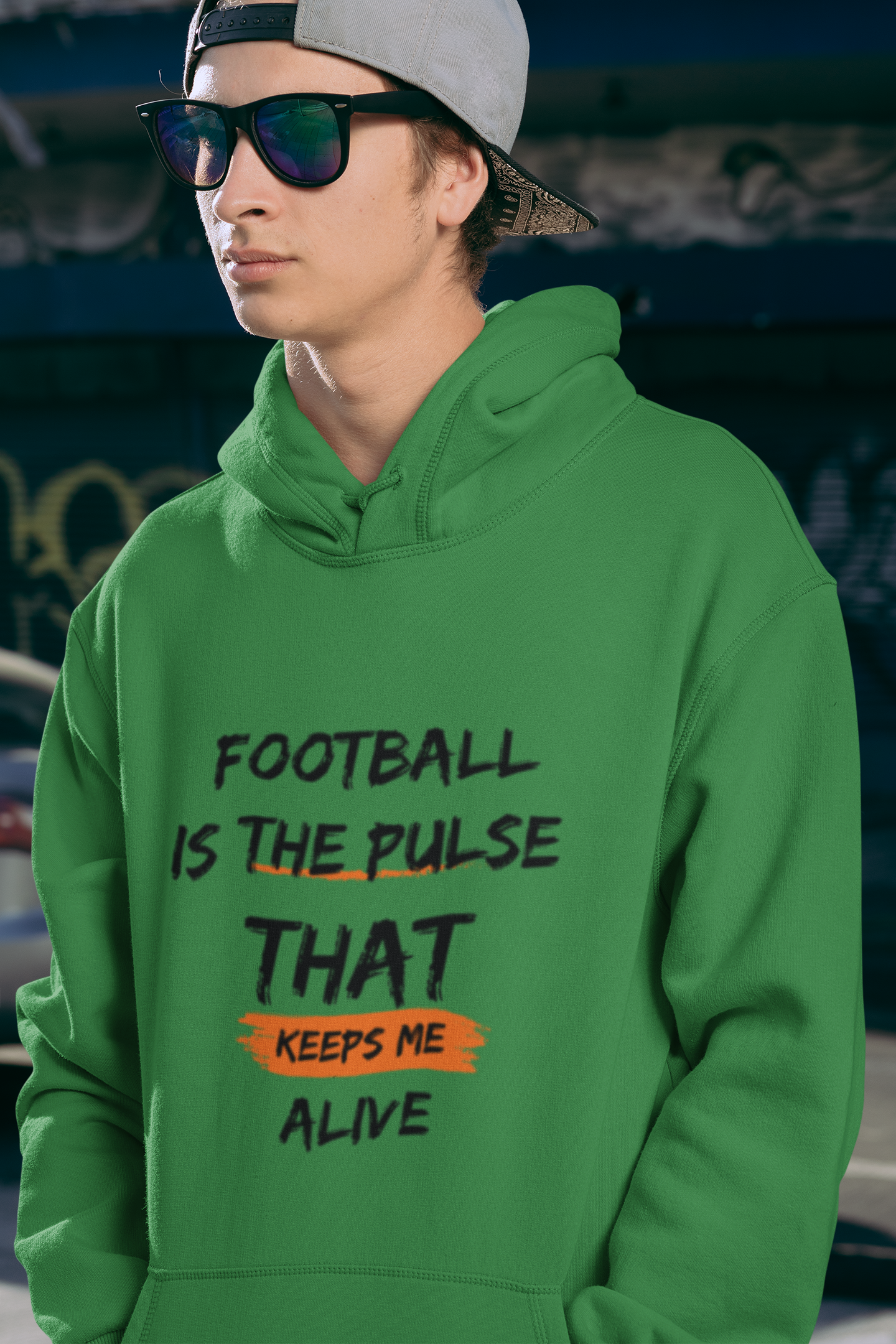 Football Is the Pulse that Keeps me Alive